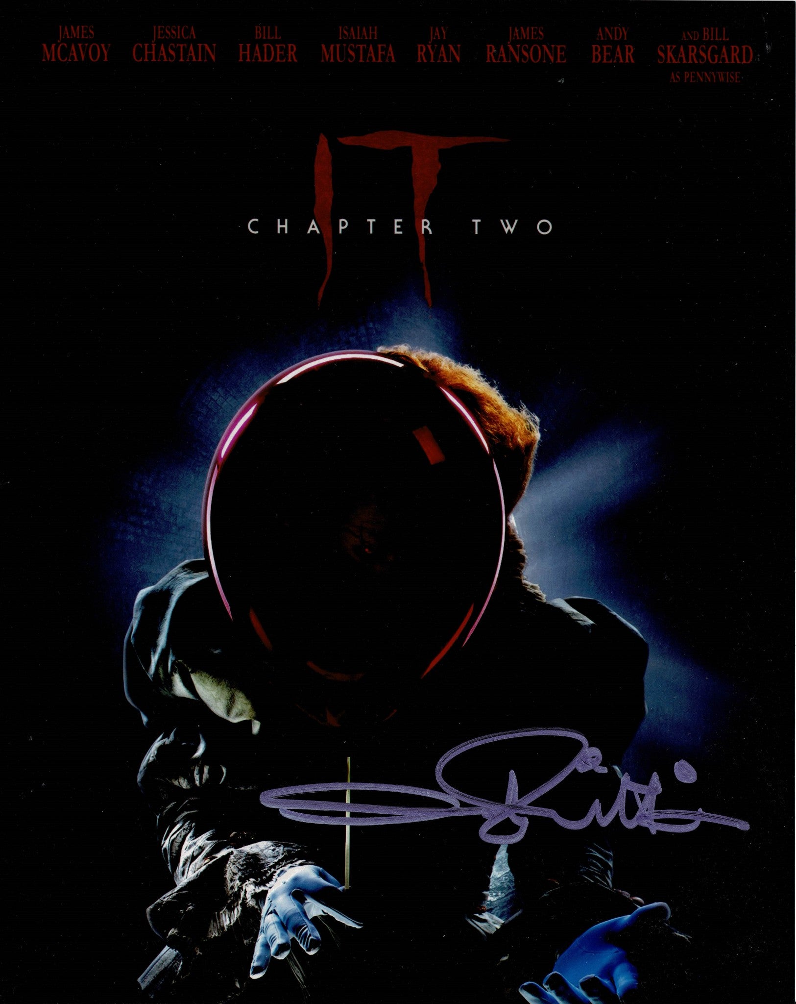 Andy Muschietti Signed 10X8 Photo IT CHAPTER 2 PENNYWISE AFTAL COA (5606)