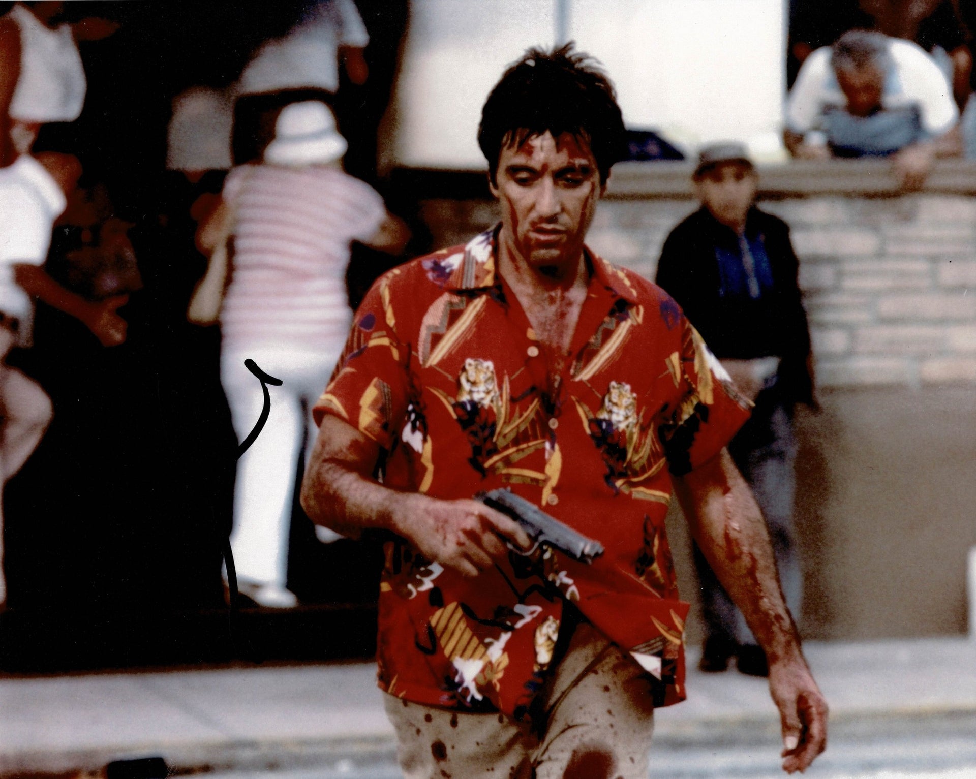 Al Pacino Signed 10X8 Scarface Genuine Autograph AFTAL COA (5616)