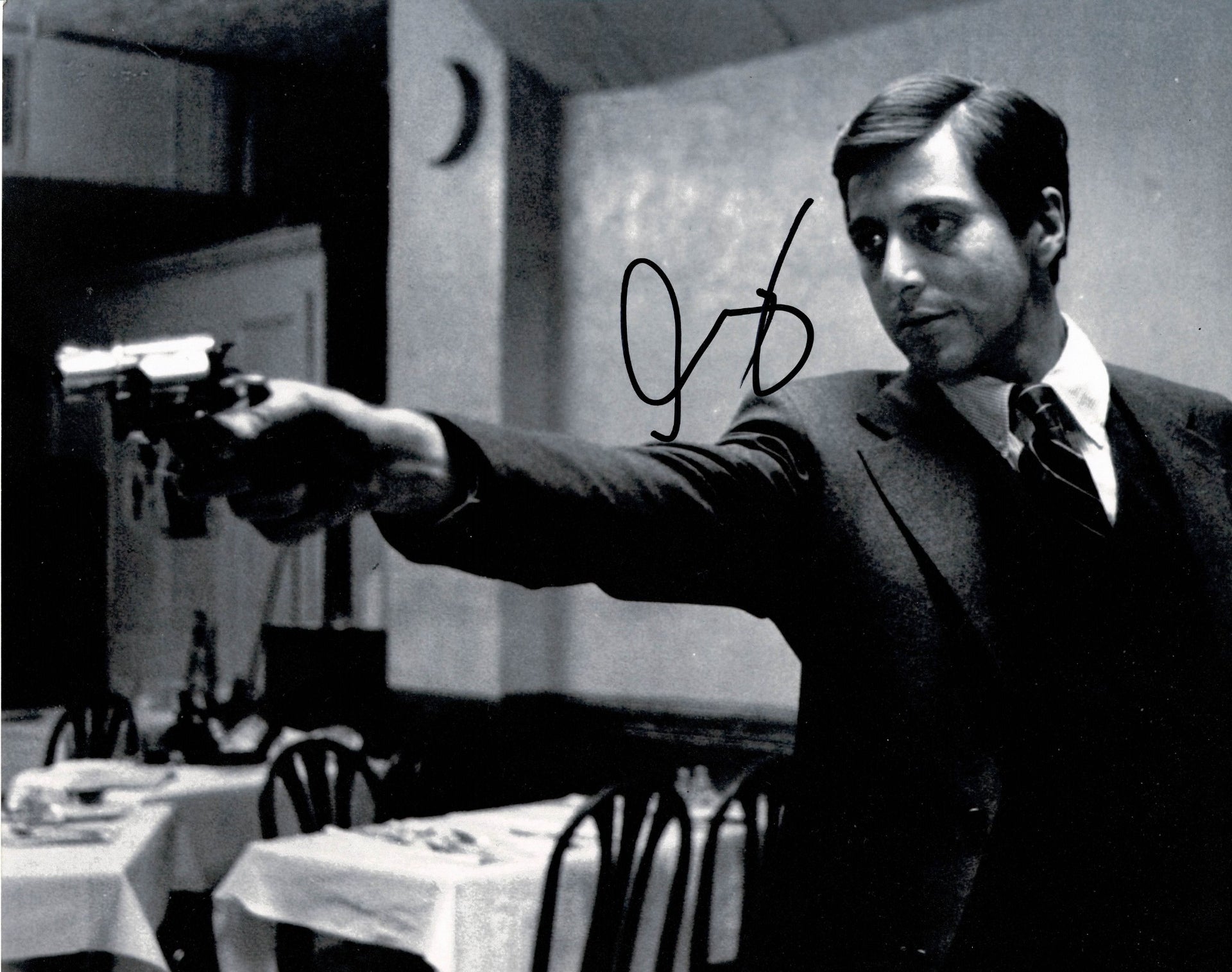 Al Pacino Signed 10X8 The Godfather Genuine Autograph AFTAL COA (5617)