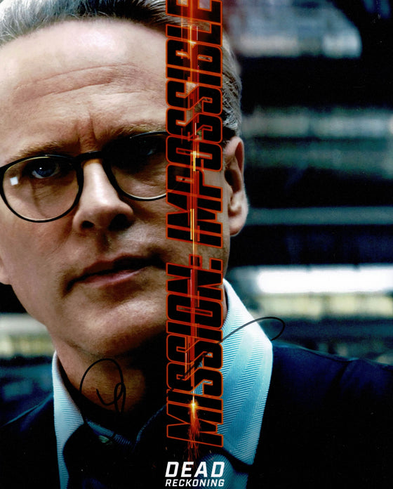 Cary Elwes SIGNED 10X8 Photo Mission: Impossible Dead Reckoning AFTAL COA (5670)