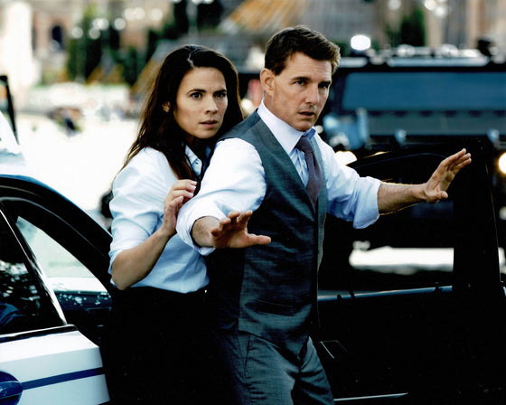 Hayley Atwell SIGNED 10X8 Photo Mission Impossible Dead Reckoning AFTAL COA 5363