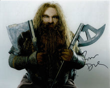  John Rhys-Davies SIGNED 10X8 Photo The Lord of the Rings AFTAL COA (5454)