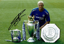  Eidur Gudjohnsen Signed 12X8 Photo Chelsea Genuine Autograph AFTAL COA (1430)