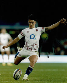  Marcus Smith Signed 10X8 Photo Harlequins RUGBY AFTAL COA (2352)