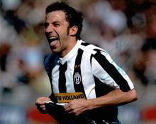  Alessandro Del Piero Signed 10X8 Photo Juventus FC AFTAL COA (1192)