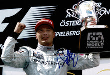  Mika Hakkinen Signed 12X8 Photo Genuine AUTOGRAPH Formula ONE AFTAL COA (3586)