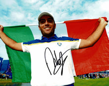  Francesco Molinari Signed 10X8 Photo Ryder Cup 2018 AFTAL COA (3011)