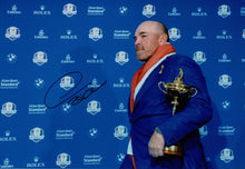  Thomas Bjorn Signed 12X8 Photo 2018 RYDER CUP Captain AFTAL COA (3093