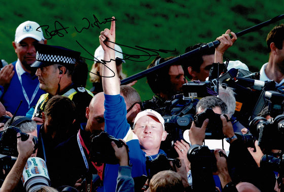 Jamie Donaldson Signed 12X8 Photo 2014 RYDER CUP Captain AFTAL COA (3162)