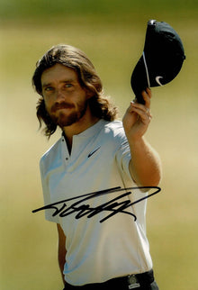  Tommy Fleetwood Signed 12X8 PHOTO Genuine Signature AFTAL COA (3137)