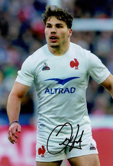  Antoine Dupont Signed 12X8 Photo France Genuine Signature AFTAL COA (2222)