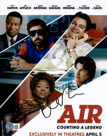  MATT DAMON SIGNED 10X8 PHOTO Air BAS TPA Beckett BJ76182 COA (7450)