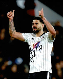  Aleksandar Mitrovic Signed 10X8 Photo Fulham F.C. Autograph AFTAL COA (1252)