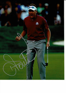  Ian Poulter Signed 10X8 Photo 2012 Ryder Cup Miracle at Medinah AFTAL COA (3055)