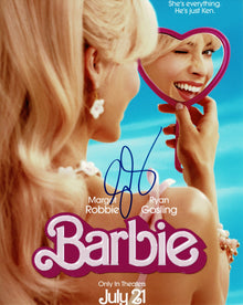  Greta Gerwig SIGNED 10X8 Photo Barbie Movie AFTAL COA (5161)
