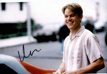  MATT DAMON SIGNED 12X8 PHOTO Good Will Hunting Genuine Signature AFTAL COA (5277