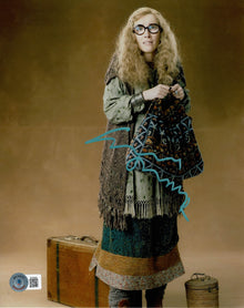  Emma Thompson SIGNED 10X8 Photo Mrs. Trelawney HARRY POTTER BAS BJ76204 COA 7214