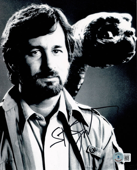 Steven Spielberg Signed 10X8 Photo E.T. Beckett AD10033 LOA (7273)
