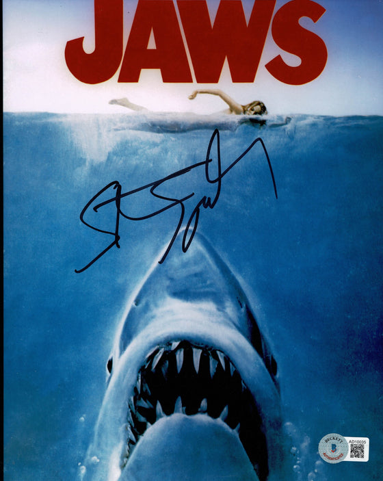 Steven Spielberg Signed 10X8 Photo JAWS Beckett AD10035 LOA (7276)