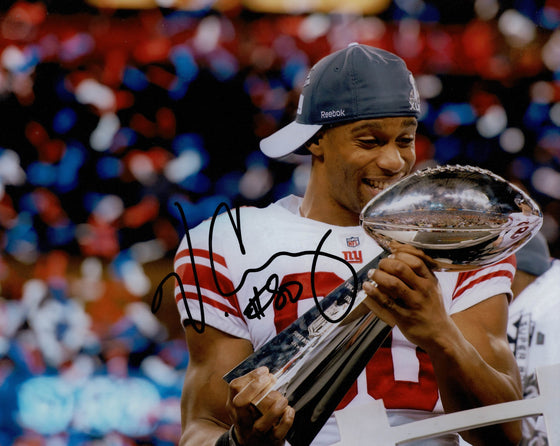Victor Cruz Signed 10X8 Photo New York Giants AFTAL COA (D)