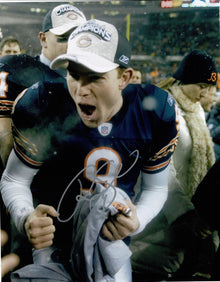  Robbie Gould Signed 10X8 Photo Chicago Bears AFTAL COA (B)