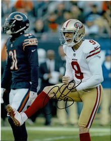  Robbie Gould Signed 10X8 Photo San Francisco 49ers AFTAL COA (C)