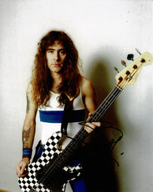 Steve Harris Signed 10X8 Photo Iron Maiden AFTAL COA (J)