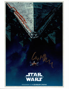  Ian McDiarmid Signed 11X14 PHOTO Star Wars: The Rise of Skywalker AFTAL COA (A)