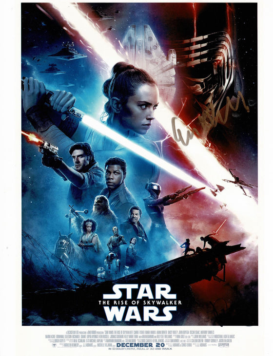 Ian McDiarmid Signed 11X14 PHOTO Star Wars: The Rise of Skywalker AFTAL COA (B)
