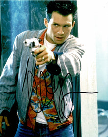  Christian Slater Signed 10X8 Photo True Romance AFTAL COA (7536)