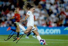  Georgia Stanway Signed 12X8 England Lioness Genuine Signature AFTAL COA (1850)
