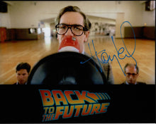  Huey Lewis SIGNED 10X8 Photo Back to the Future AFTAL COA (C)