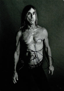  Iggy Pop Signed 12X8 Photo The Stooges Genuine Signature AFTAL COA (A)