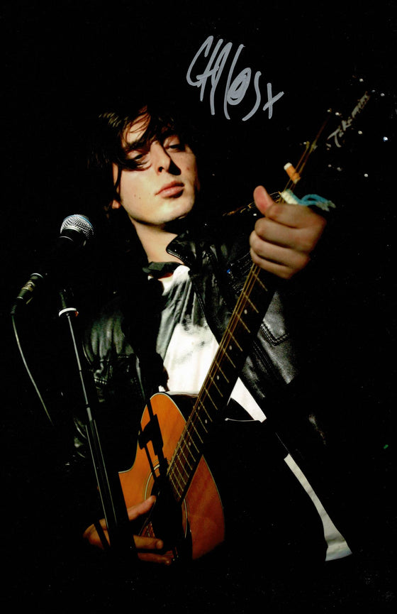 Carl Barat Signed 12X8 Photo The Libertines Genuine Signature AFTAL COA (A)