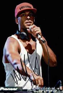  Marvin Humes Signed 12X8 Photo JLS Genuine Signature AFTAL COA (A)