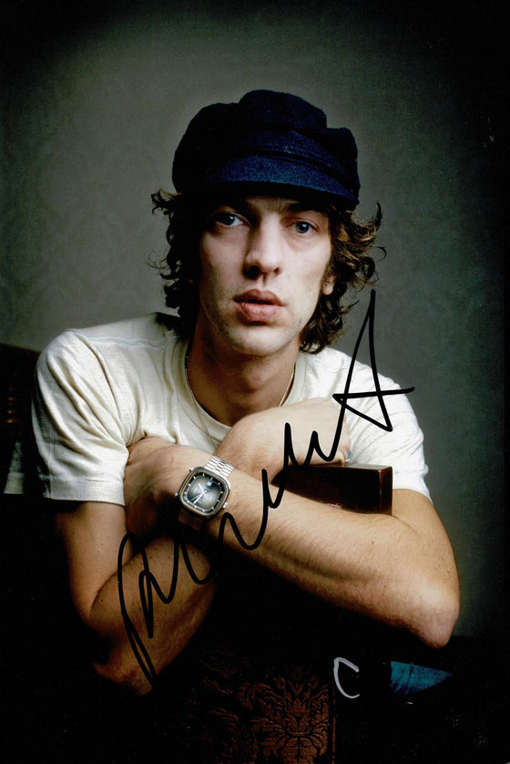 Richard Ashcroft SIGNED 12X8 Photo The Verve Genuine Signature AFTAL COA (A)