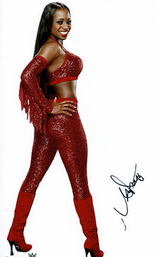  Naomi Signed 10X8 Photo WWE Genuine Autograph AFTAL COA (7116)