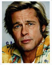  Brad Pitt SIGNED 11X14 Photo Once Upon a Time in Hollywood BAS TPA BJ76239 COA