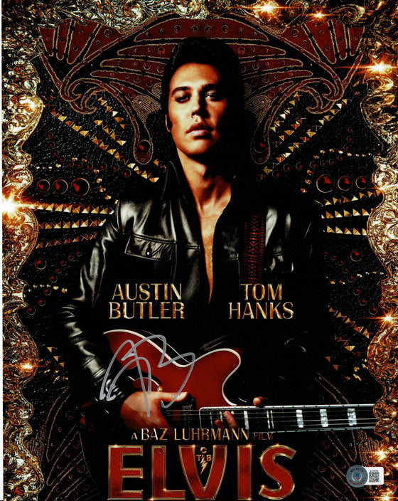 Austin Butler SIGNED 11X14 Photo Elvis BAS TPA Beckett BJ76238 COA