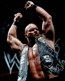  Stone Cold Steve Austin Signed 10X8 Photo WWE Genuine Autograph AFTAL COA (7026)