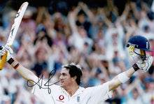  Kevin Pietersen Signed 12X8 Photo Cricket Legends AFTAL COA (2585)