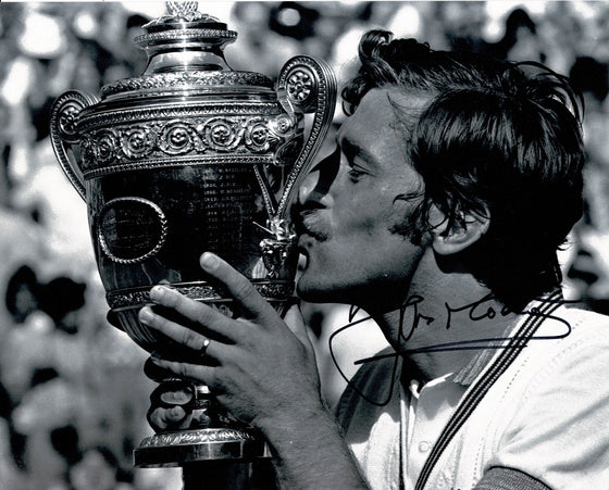 Jan Kodes Signed 10X8 PHOTO Wimbledon Genuine Autograph AFTAL COA (B)
