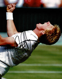  Boris Becker Signed 10X8 Photo Wimbledon Champion GENUINE AUTOGRAPH AFTAL COA (O