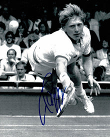  Boris Becker Signed 10X8 Photo Wimbledon Champion GENUINE AUTOGRAPH AFTAL COA (P