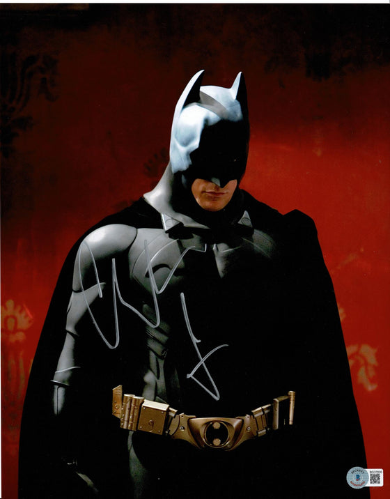 Christian Bale Signed 11X14 Photo "THE DARK KNIGHT" BAS TPA BG37830 COA