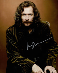  Gary Oldman SIGNED 11X14 Photo Sirius Black HARRY POTTER AFTAL COA (D)
