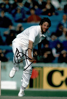  Ian Botham Signed 12X8 Photo Genuine Signature AFTAL COA (2579)