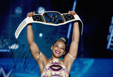  Bianca Belair SIGNED 12X8 PHOTO WWE Genuine Signature AFTAL COA (7146)