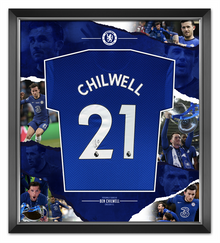  Ben Chillwell Signed & Framed Chelsea F.C. Champions League Winners AFTAL COA