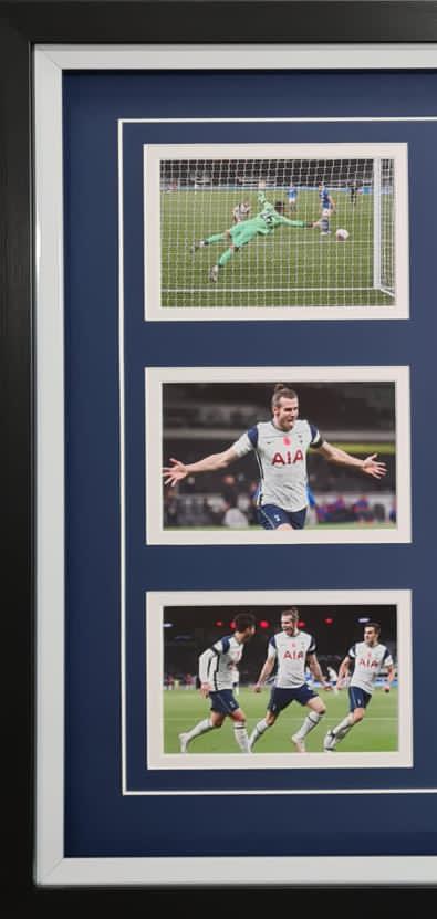 Gareth Bale Signed & Framed Tottenham Hotspur F.C Photo Mount Display AFTAL COA